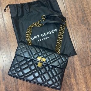 Leather Kurt Geiger handbag